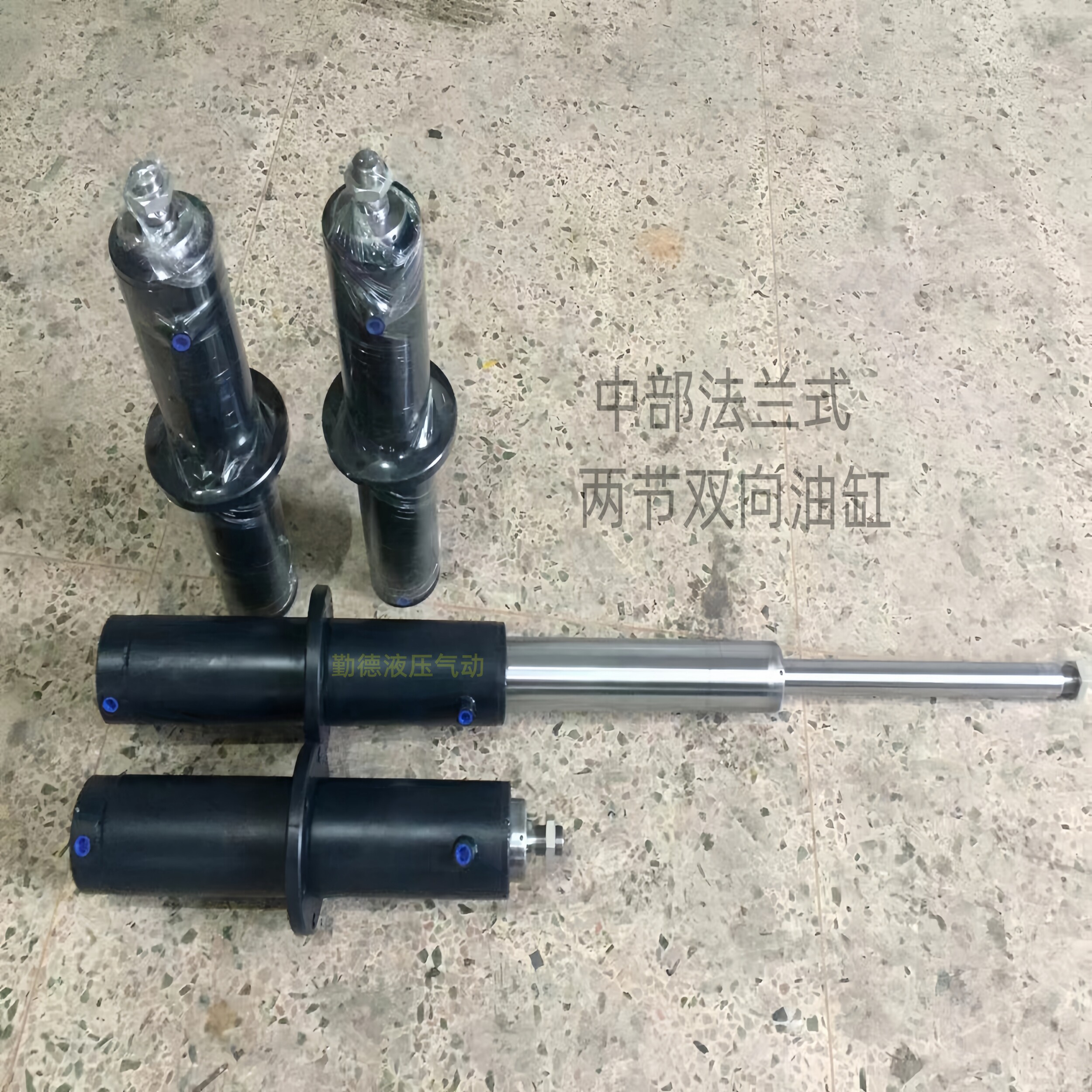 多级油缸多节双向升降二级三级缸二节三节液压缸单向伸缩双作用缸