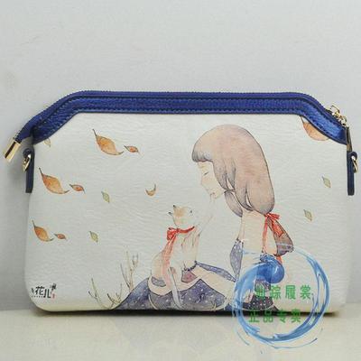 特价 花儿zahara 彩绘女包仿真皮手提单肩包斜挎包手拿包 078系列