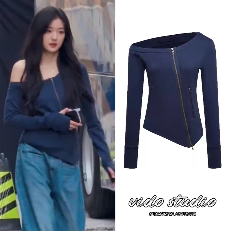 修身显瘦美式长袖卫衣