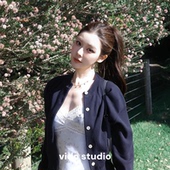 女春 蕾丝碎花吊带包臀半裙气质套装 一枝南南同款 韩系温柔针织开衫