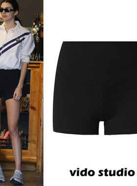 黑色紧身弹力打底短裤女可外穿瑜伽健美防走光提臀高腰安全裤春夏