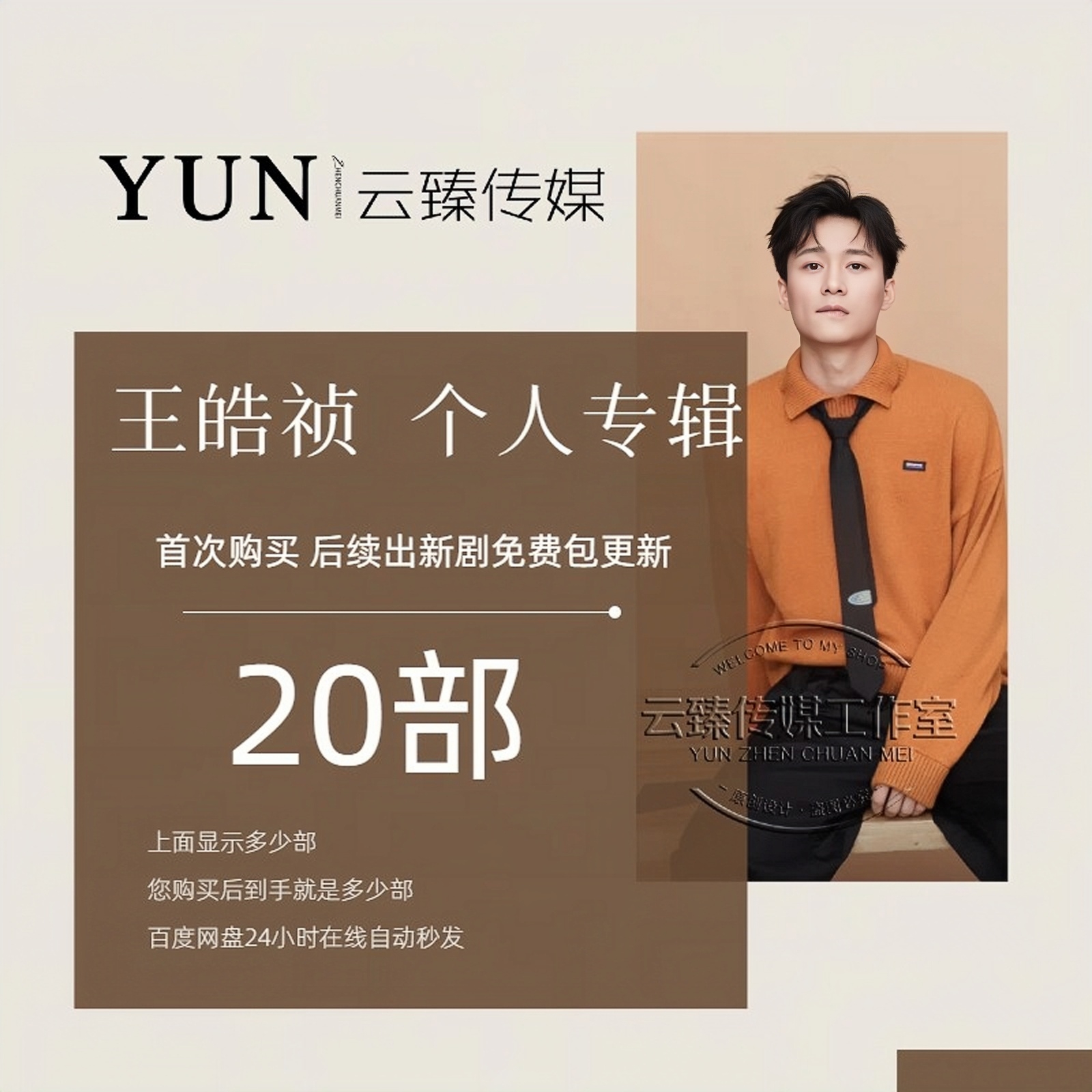 王皓祯 个人专辑 后续出新永久包更新