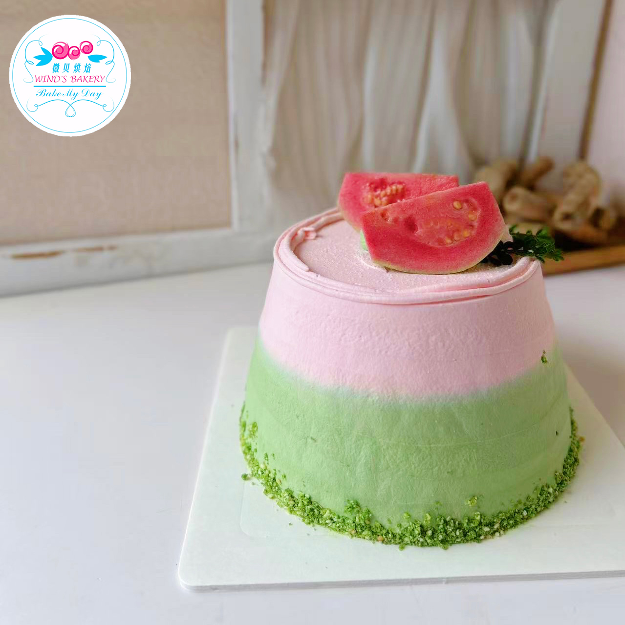抹茶芭乐\动物奶油生日蛋糕 多“芭”胺网红蛋糕甜品上海同城配送