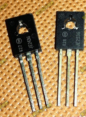 MJE253G+MJE243G TO-126 JE253G+JE243G 对管 三极管 1对