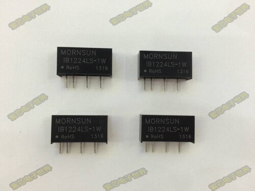 IB1224LS-1W  隔离模块 定压输入12V 稳压输出24V 0.043A