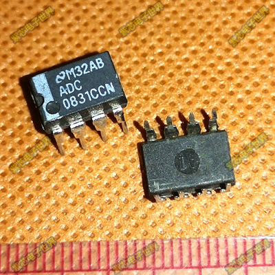 全新原装 ADC0831 ADC0831CCN DIP8封装 8位模拟数字转换器芯片