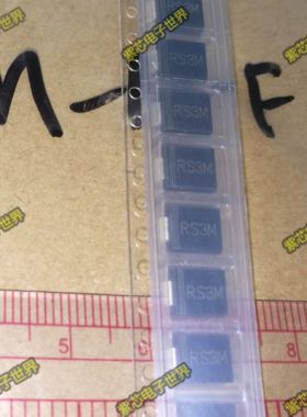 贴片 RS3M RS3M-13-F 二极管 快速恢复型 3A 1000V DO-214AB 全新