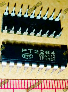 全新原装 PT2264 DIP-18 CMOS低功耗通用编解码芯片 原装全新PTC