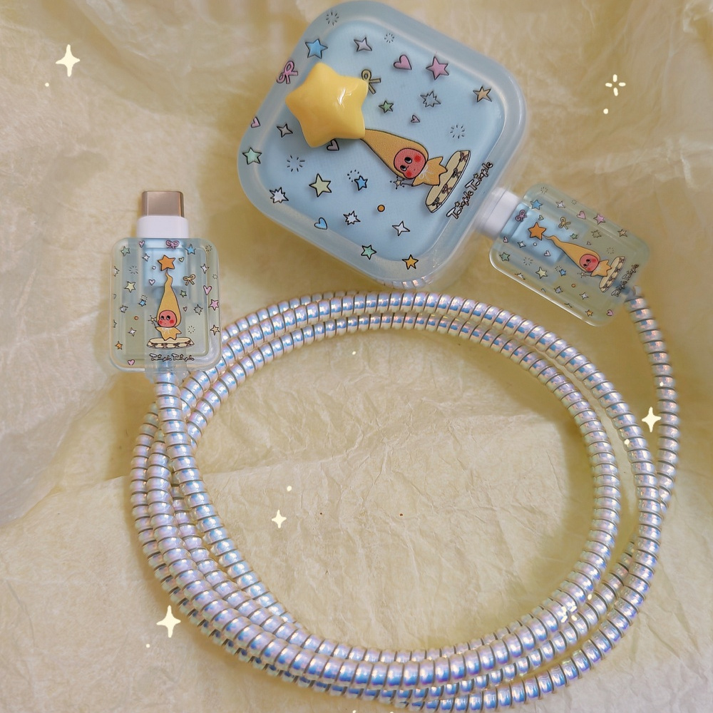 数据线保护套40w/20w适用苹果15手机快充iphone16promax13壳17/14