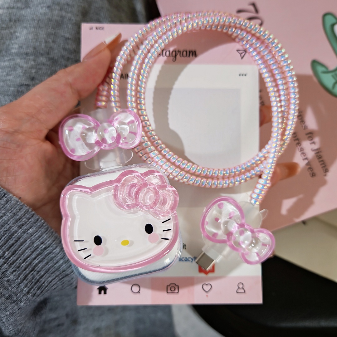 数据线保护套40w适用苹果15手机快充iphone16promax13壳充电器17