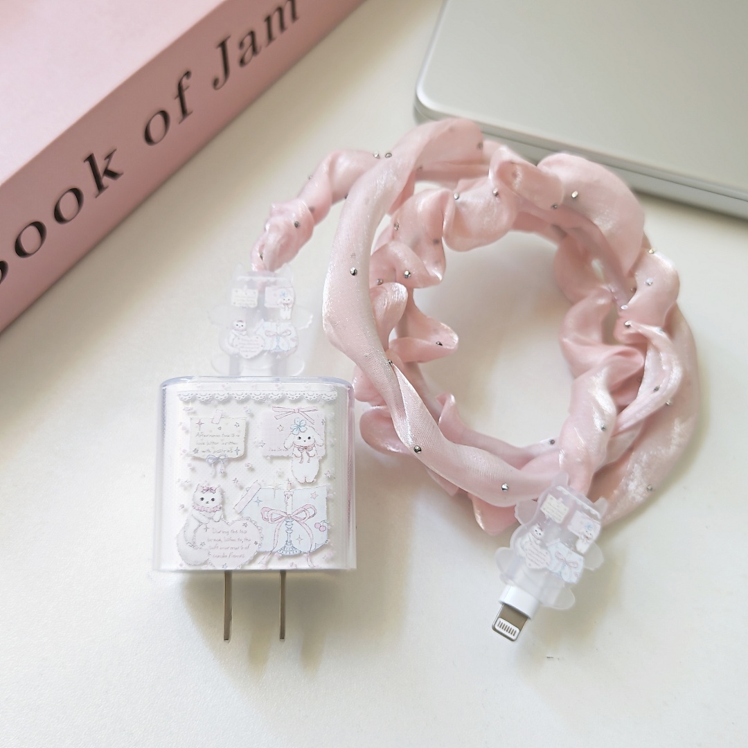 数据线保护套20w适用苹果15手机快充iphone16promax13壳充电器14