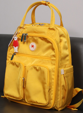 日本sun正品妈咪双肩包女大容量超轻便母婴包袋时尚防水出门手提