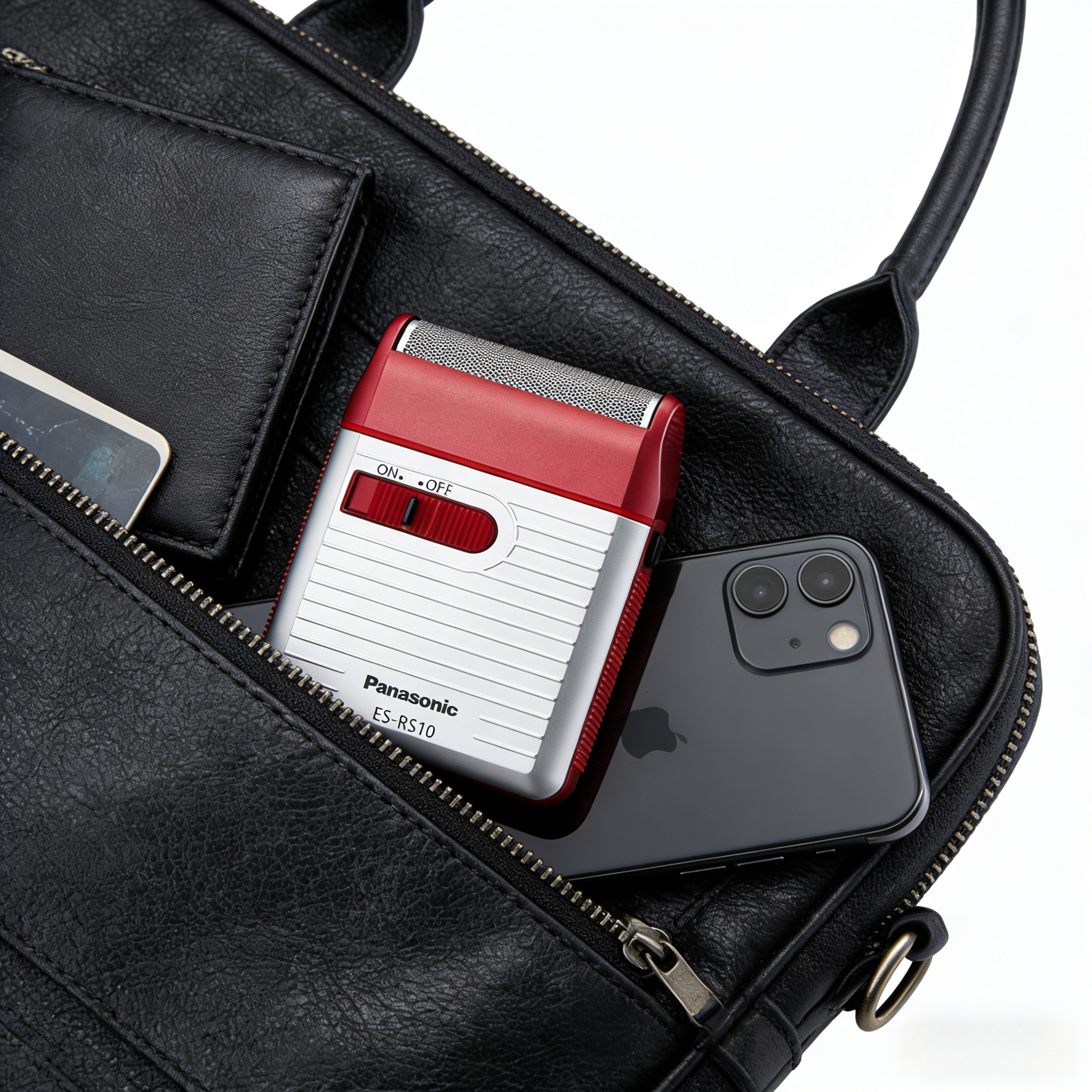 松下ES-RS10干电池剃须刀便携