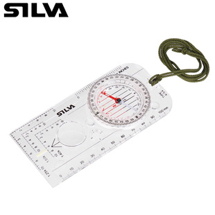 原装SILVA户外夜间专业高端地图越野探险指南针罗盘EXPEDITION 4