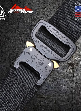 眼镜蛇战术外腰带男式帆布Austrialpin户外军迷作训BMT尼龙厚皮带