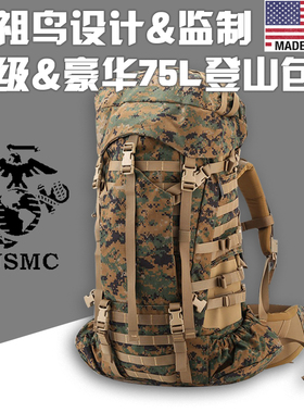 狂降500 美产军版原品ILBE主包军迷战术迷彩背包户外大容量登山包