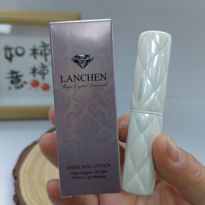 蓝秀天使之吻唇膏3.5g持久保湿滋润淡化唇纹咬唇妆打底口红正品