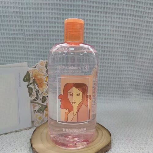 凯芙兰氨基酸清肌洁肤液500ml 卸妆水油眼唇敏感肌肤温和清洁深层