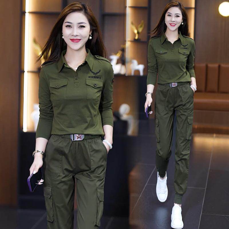 迷彩服春秋长袖套装休闲迷彩工装
