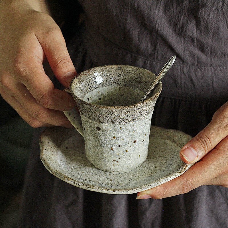 Japan Original Imported Retro manual ceramics Mug teacup Coaster cherry blossomsin the Tableware , Coffee , Mug  category - from Buy2taobao.com to provide professional Taobao agent buy service