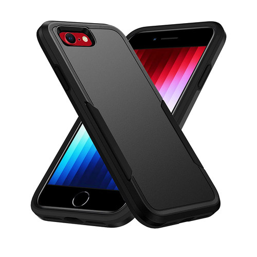 苹果SE2/3软胶硬壳欧美加厚防摔