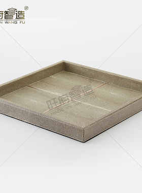 新中式风样板房间茶几装饰摆件