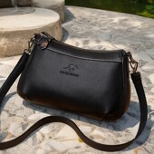 百搭大容量单肩斜挎包 小包包女时尚 嶝丽袋鼠推荐 中年女包2025新款