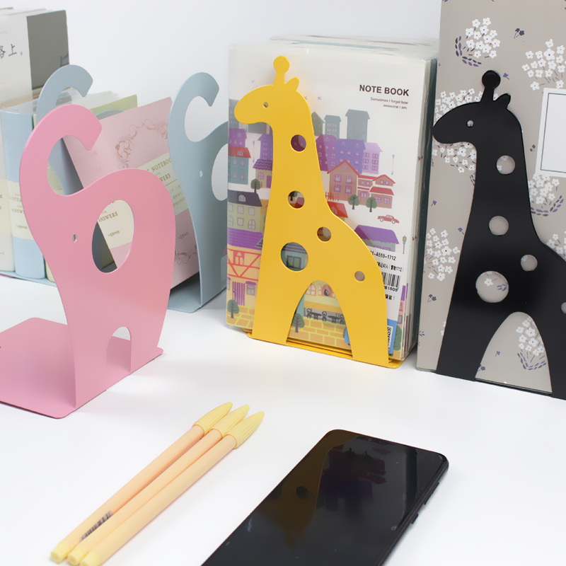 包邮巨门小鹿卡通可爱金属铁文具