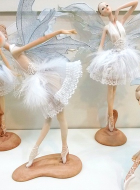 古典芭蕾娃娃家居摆件工艺品