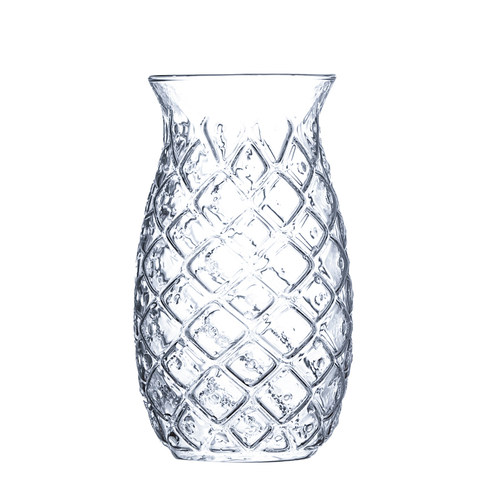 由来已久菠萝造型玻璃鸡尾酒杯