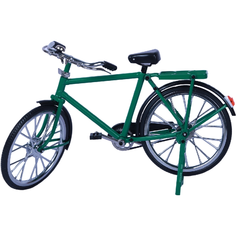 自行车模型复古怀旧二八大杠金属自行车模型1:8 360克