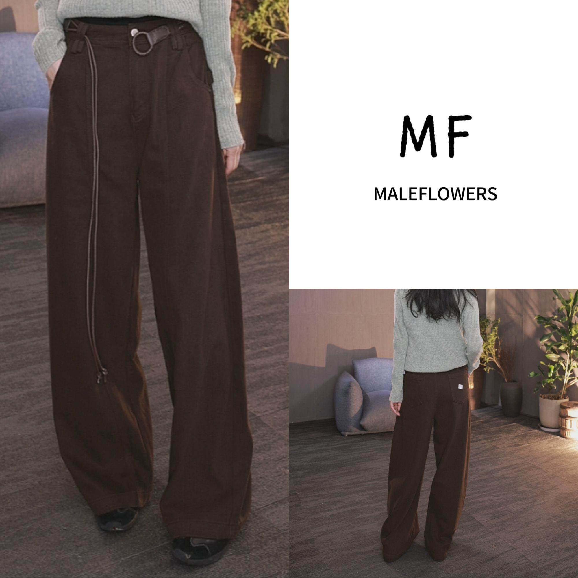 高腰性感风阔腿裤其他/other