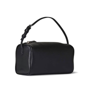 东倪MF 牛皮笔筒枕头笔袋包卡位拉链手提包手拎包智性风 85B7195