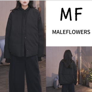 90白鸭绒净版 新款 极简立领长袖 冬季 85D2561 羽绒服女短款 东倪MF