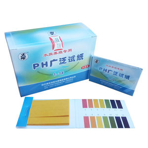 水族养殖专用PH测试纸1-14 PH纸 广泛试纸 鱼缸水质洁宝PH值测检
