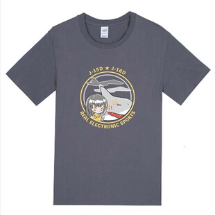 边境计划firefly 歼15歼16电竞之队国潮设计夏季男士t恤短袖纯棉