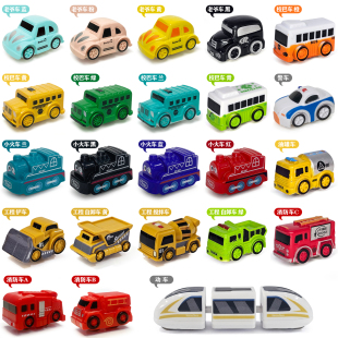 汽车大楼玩具太空轨道小车配件闯关大冒险轨道滑行迷你小汽车玩具