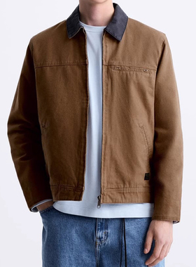 柜499！ 新品男装春秋冬季纹理夹克Z1538452 807 男士棉服外套