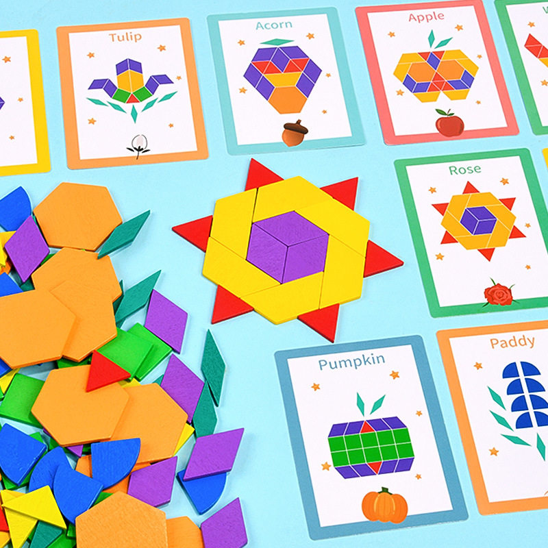 新款160片创意儿童益智拼图早教木制宝宝拼板积木手眼协调玩具