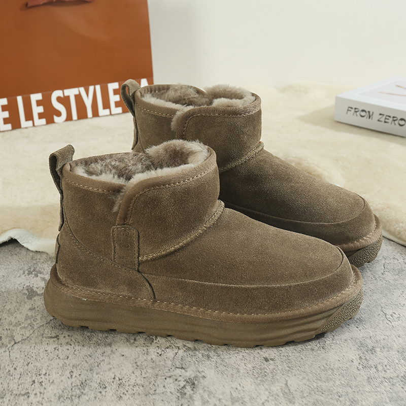 加绒加厚冬季保暖雪地靴