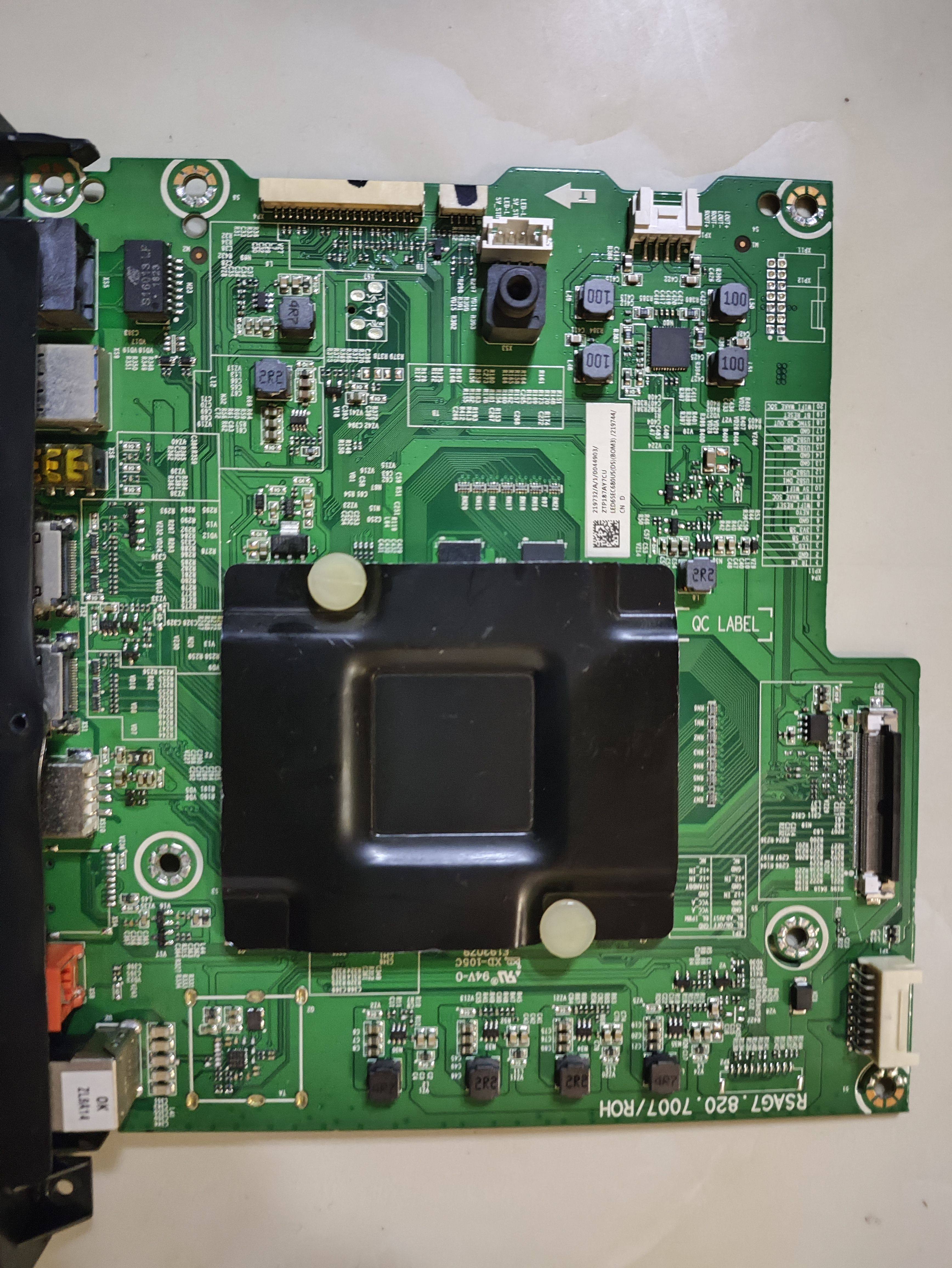 维修海信LED65EC680US(0101)BOM3 820.7007 V6200 emmc备份16G5.1