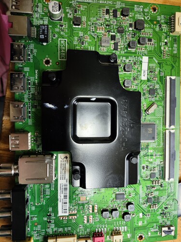 维修55C7主板MS848C 40-848C3T-MAA2HG 不开机死机故障S48CT02