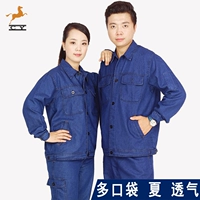 Летний джинсовый хлопковый тонкий комбинезон