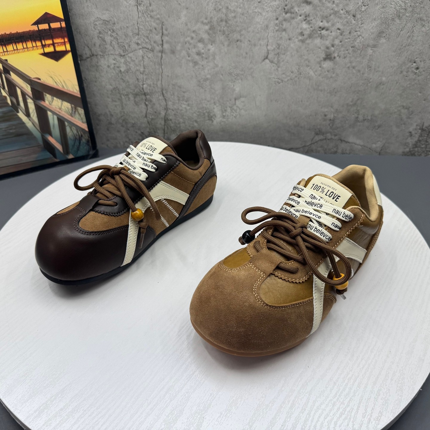 工厂撤柜处理2026春季新款青年潮流爆款韩版德训鞋运动休闲女鞋,女鞋,德训鞋,淘宝优惠券,粉丝福利购,淘宝优惠卷