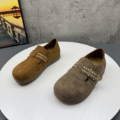 休闲百搭单鞋 3厘米高弹底巨软巨舒适复古勃肯鞋 女鞋 新款 2026春季