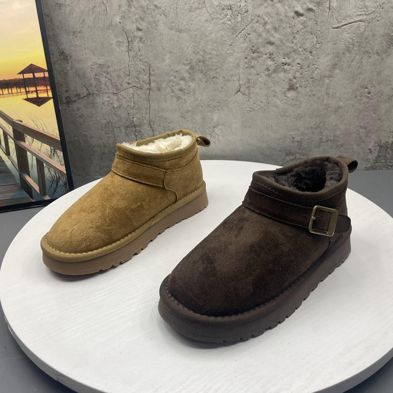 2025新款撤柜断码处理冬季平底套筒户外防滑加绒加厚雪地靴大棉靴,女鞋,时尚雪地靴,淘宝优惠券,粉丝福利购,淘宝优惠卷