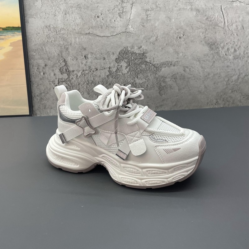 高品质超轻软底老爹鞋女撤柜断码夏季薄款真皮厚底增高运动鞋女鞋,女鞋,时尚休闲鞋,淘宝优惠券,粉丝福利购,淘宝优惠卷