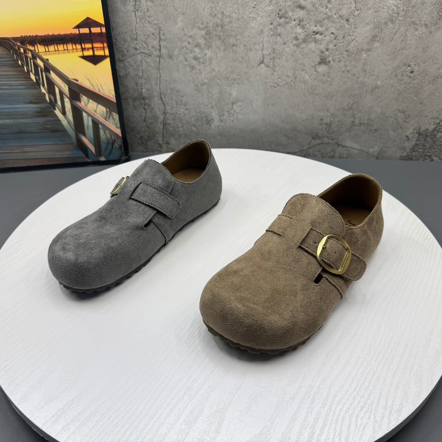 时尚复古勃肯鞋2026撤柜断码春季新款女鞋圆头套脚内增高女单鞋,女鞋,勃肯鞋/软木鞋,淘宝优惠券,粉丝福利购,淘宝优惠卷