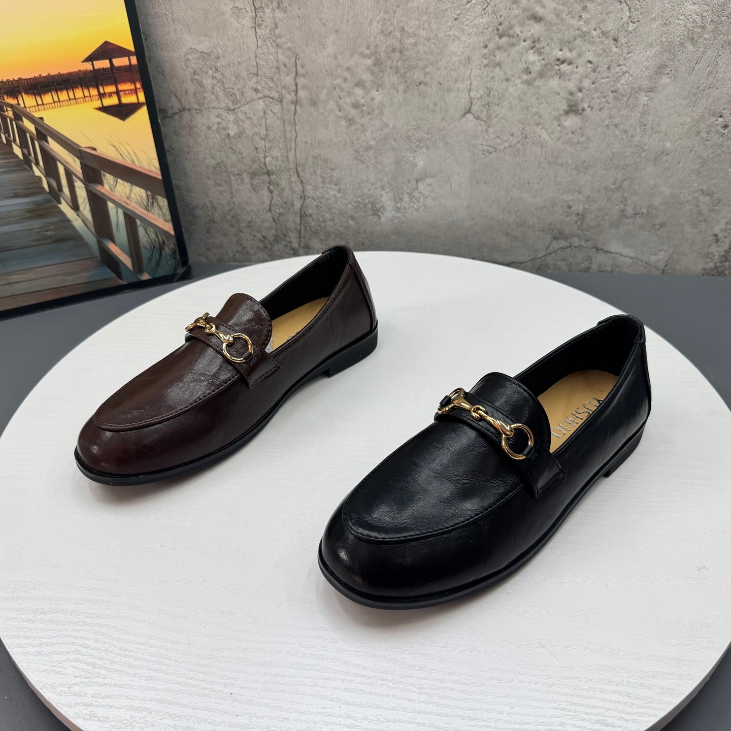 英伦风低跟小皮鞋女2026新款春季休闲百搭一脚蹬不累脚乐福单鞋,女鞋,乐福鞋（豆豆鞋）,淘宝优惠券,粉丝福利购,淘宝优惠卷