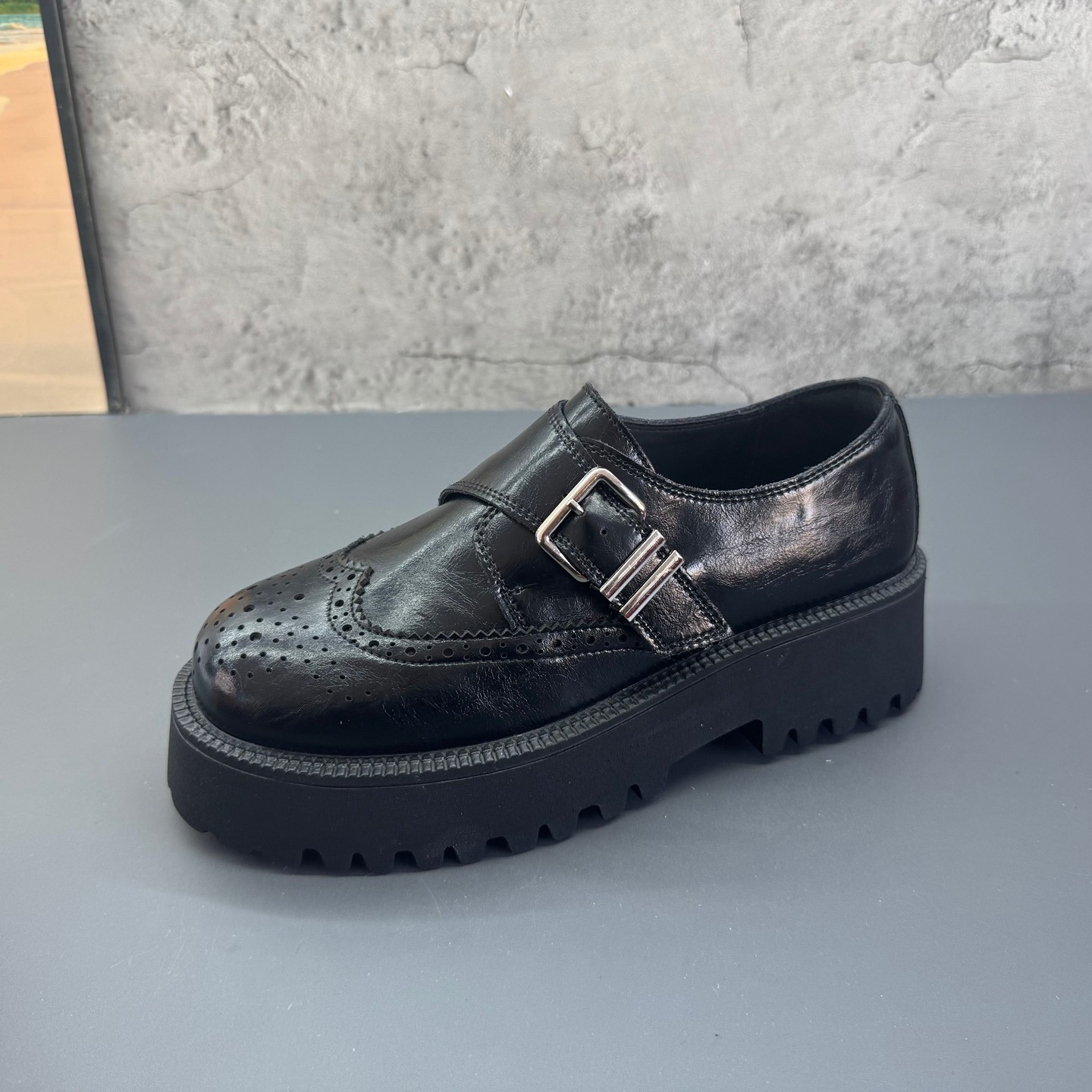 2026春季新款撤柜断码中跟时尚黑色圆头套脚百搭英伦风气质女单鞋,女鞋,深口单鞋,淘宝优惠券,粉丝福利购,淘宝优惠卷